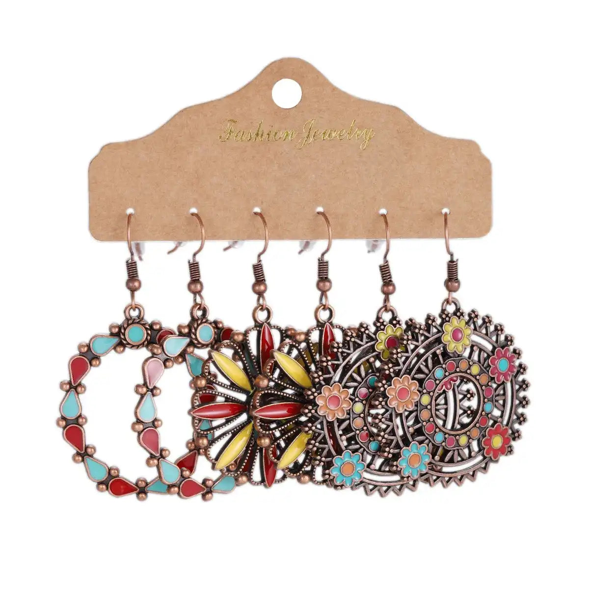 The Drawer of a Hundred Mornings — Boho Earring Sets
