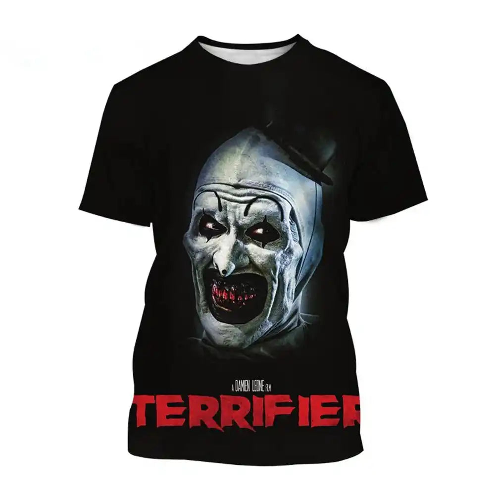 The Laughing Dark —Clown Horror  3D Print Tee