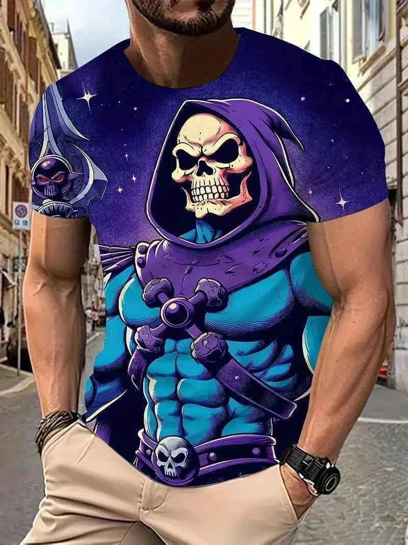 3D Printed Men's T Shirt Horror 4