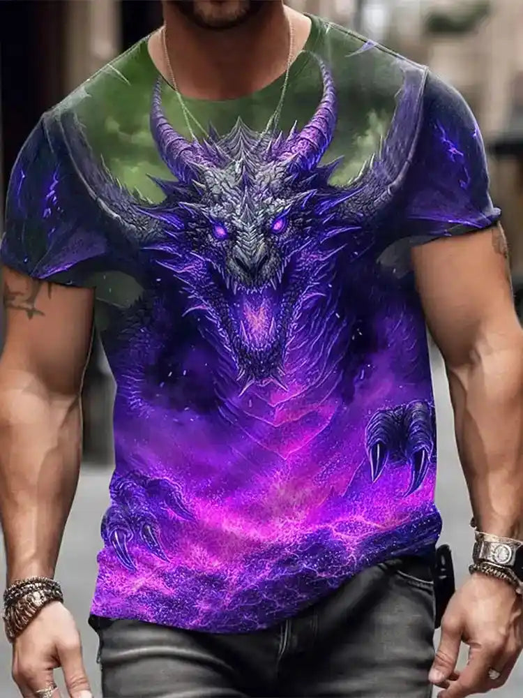 Dragonforged — Dragon 3D Scale Tee