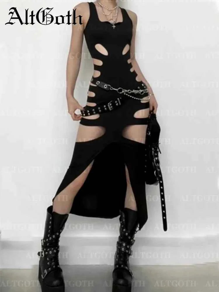 AltGoth Harajuku Gothic Dark Dress