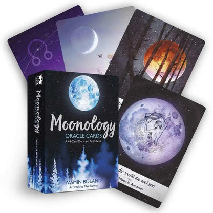 Moonology Manifestation Oracle Tarot Cards Board Game For Fate Divination Entertainment Party Game Entertainment Parties - Pedlar's Attic