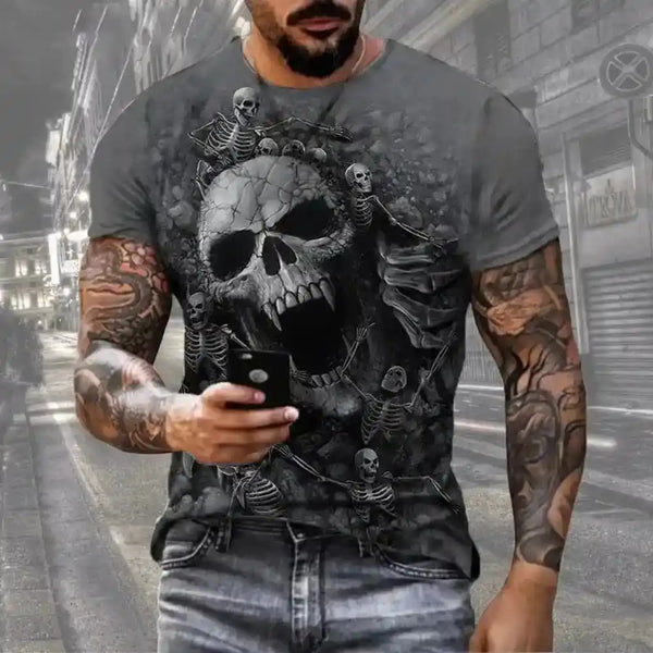The Bone Chorus — Skull Graphic Tee