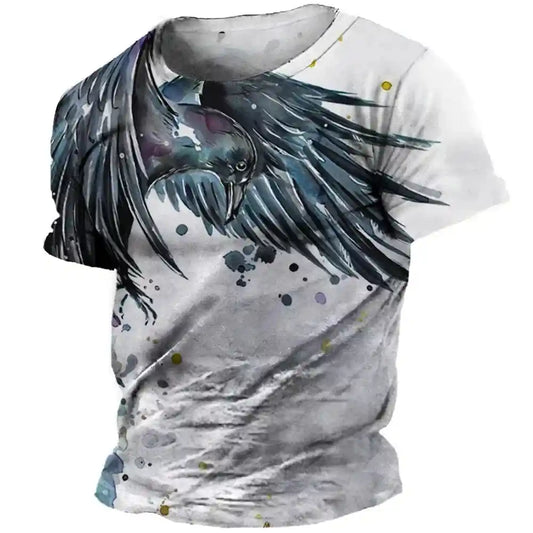 The Raven's Ink 3D Graphic Tee