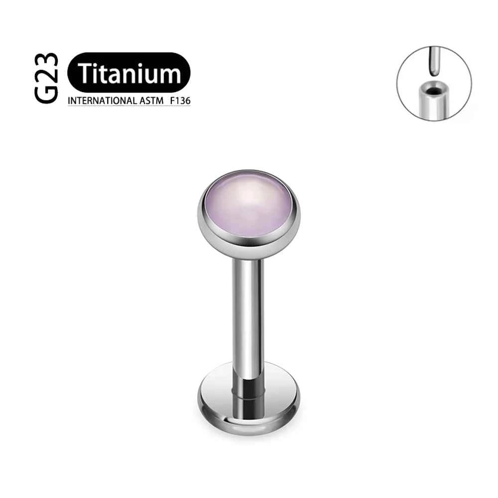 Titanium Lip Studs