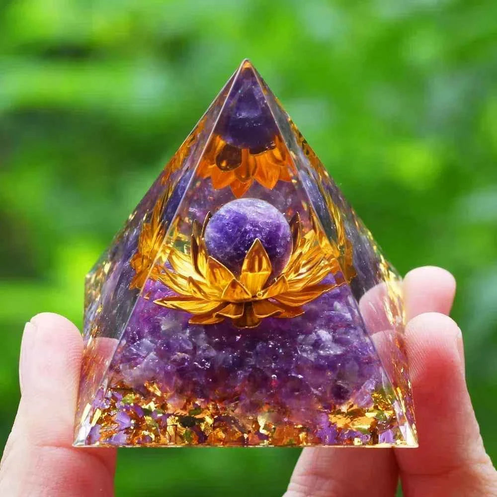 Energy Pyramid Orgonite Reiki