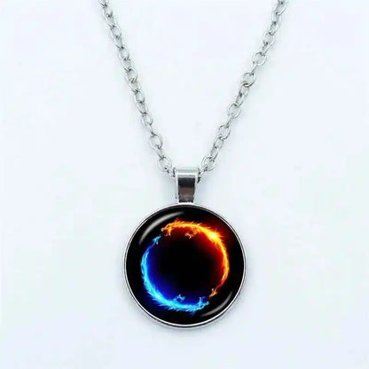 Yin Yang Tai Chi Necklace - Pedlar's Attic