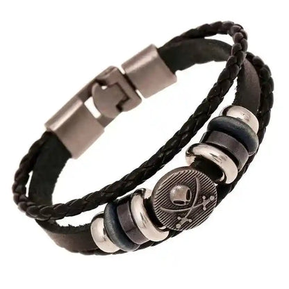Punk Bracelets Genuine Leather Bracelets - Pedlar's Attic