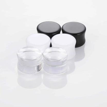 Vivid Tunnels Acrylic Ear Plugs - 2 Pcs of Vibrant Comfort & Style - Pedlar's Attic