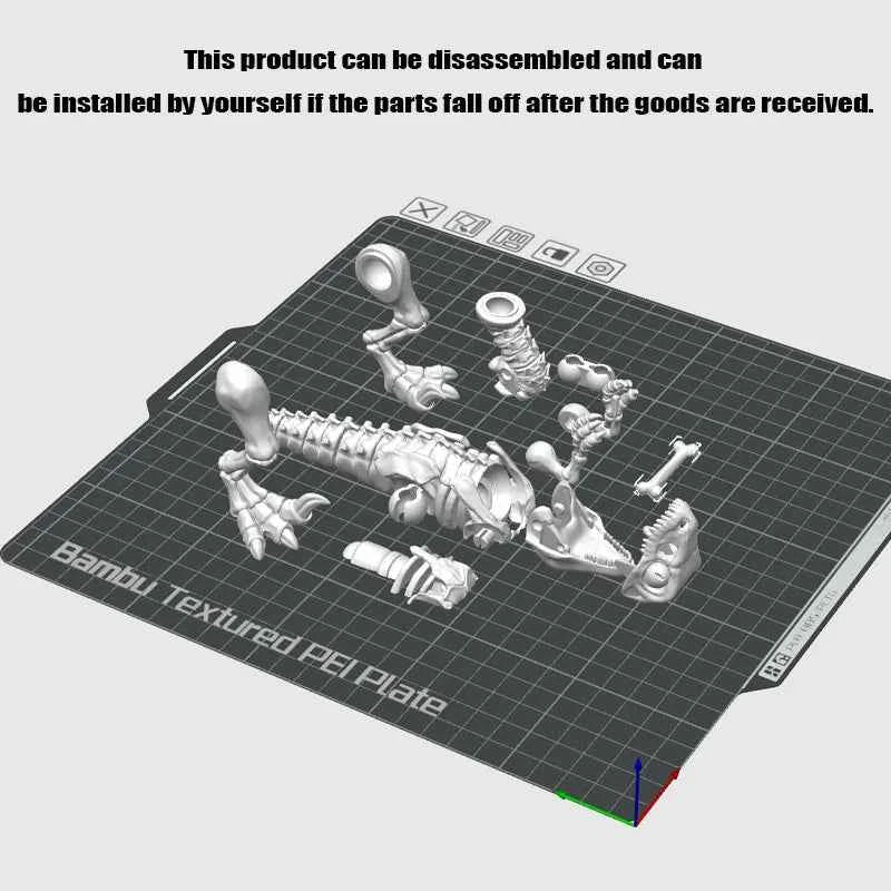 3D Printed Velociraptor Dinosaur Figurine - Pedlar's Attic