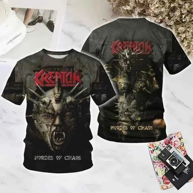 KREATOR Band 3d Print T-shirts various styles