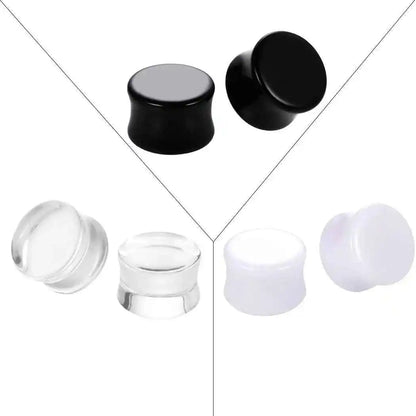 Vivid Tunnels Acrylic Ear Plugs - 2 Pcs of Vibrant Comfort & Style - Pedlar's Attic