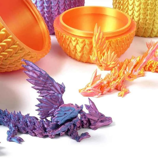 New 3D Printed Dinosaur Flying Dragon Ornament - Pedlar's Attic