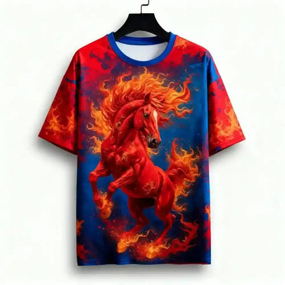 Wild Spirit – Horse 3D Print Unisex Tee