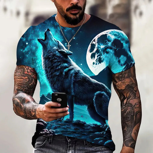 Wolf T ShirtS For Men