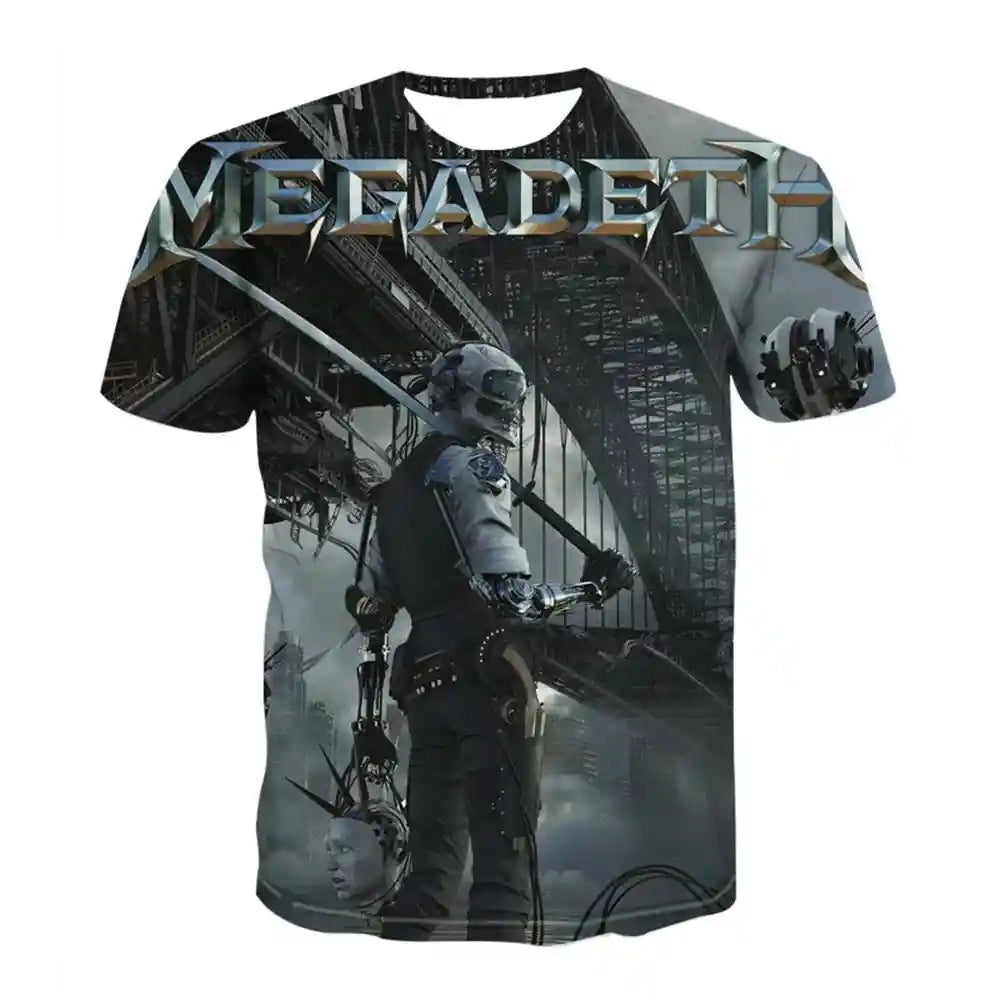 Luna's Pick: Megadeth 3D Graphic Tee