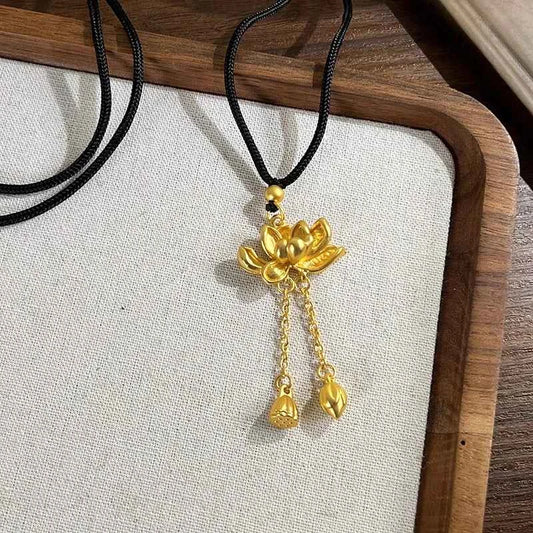 2026New Goth Vintage Colorful Stones Flower Pendant Necklace for Women Trendy Punk Collier Hippie Aesthetic Jewelry Christmas Gi