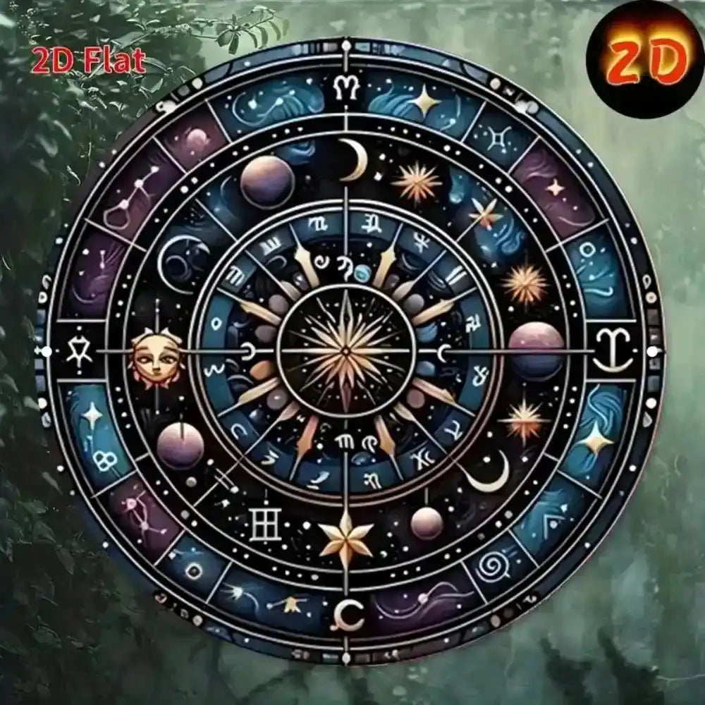 The Star-Knot – Celtic Zodiac Metal Wall Art