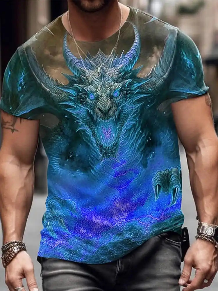 Dragonforged — Dragon 3D Scale Tee