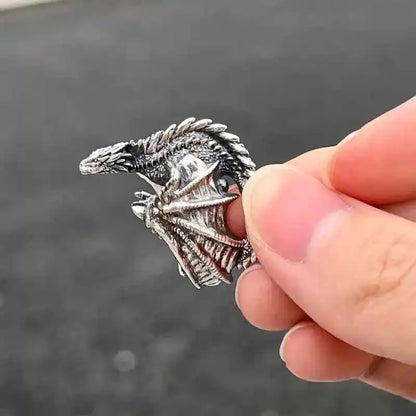 Dragon Rings Gothic Punk Style Dragon - Pedlar's Attic