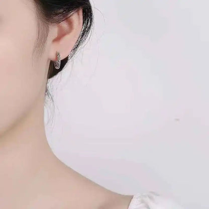 Vintage Simple Small Hoop Earrings Stainless Steel Hypoallergenic Earrings for Men Women Cool Indian Boho Jewelry - Pedlar's Attic