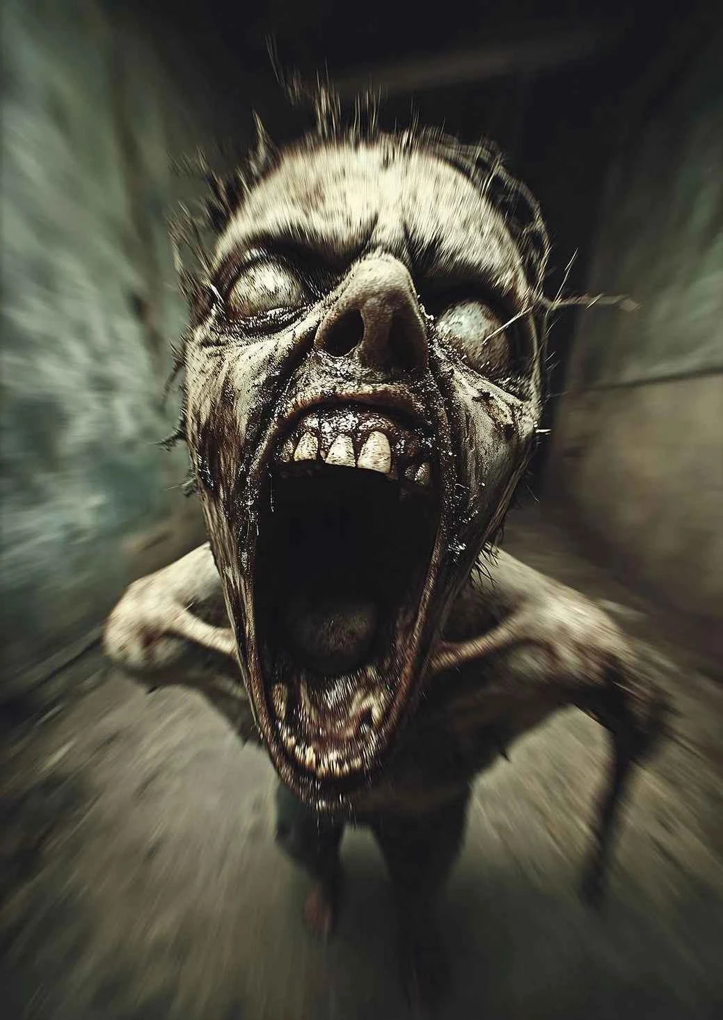 Victoria Style Skull Banquet Fallen Angels Dark Fantasy Art