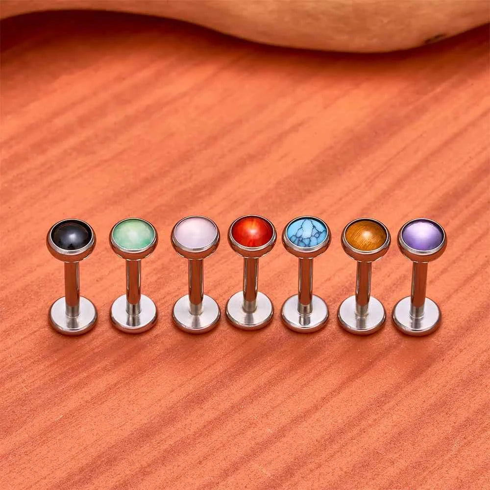 Titanium Lip Studs