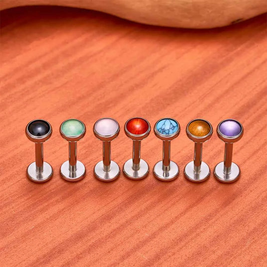 Titanium Lip Studs