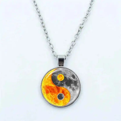 Yin Yang Tai Chi Necklace - Pedlar's Attic