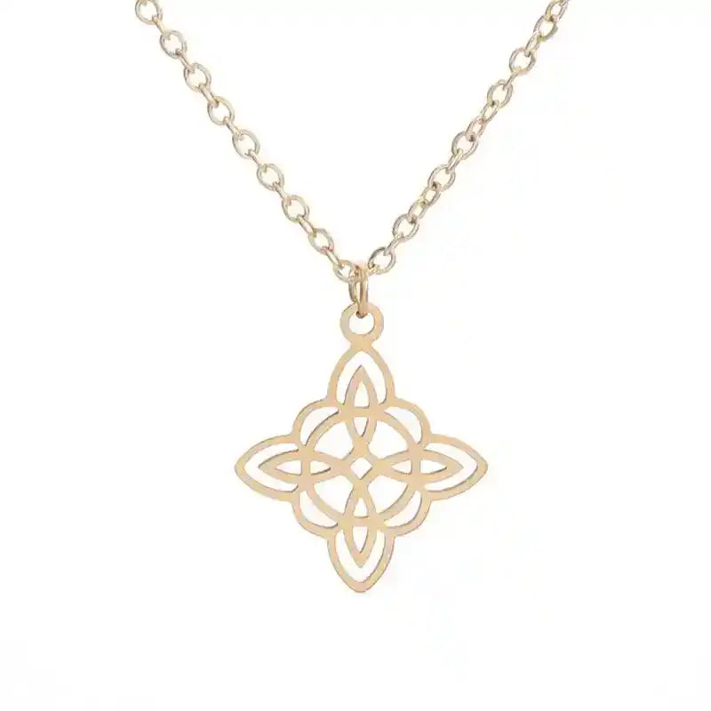 The Moon Knot Collection — Celtic Irish Witch Amulet Necklaces