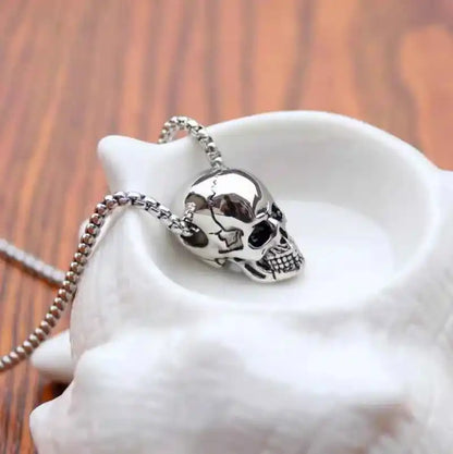 Skull Pendant Chain - Pedlar's Attic