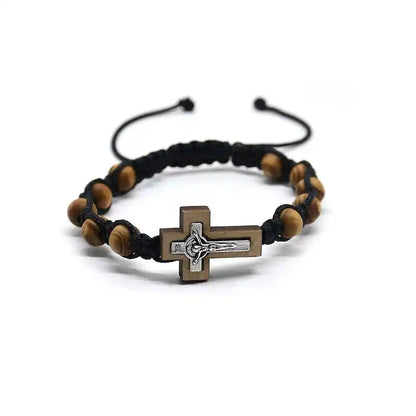 Adjustable Hand-woven Chinese Knot Rosary Bracelet - Pedlar's Attic