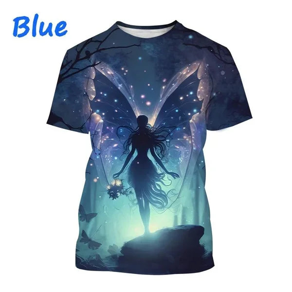 Forest of theFairy Gorgeous 3D Printed T-shirts! FAIRIES! - Pedlar's Attic