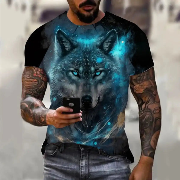 The Wolfsong Portraits — 3D Wolf Graphic Tee