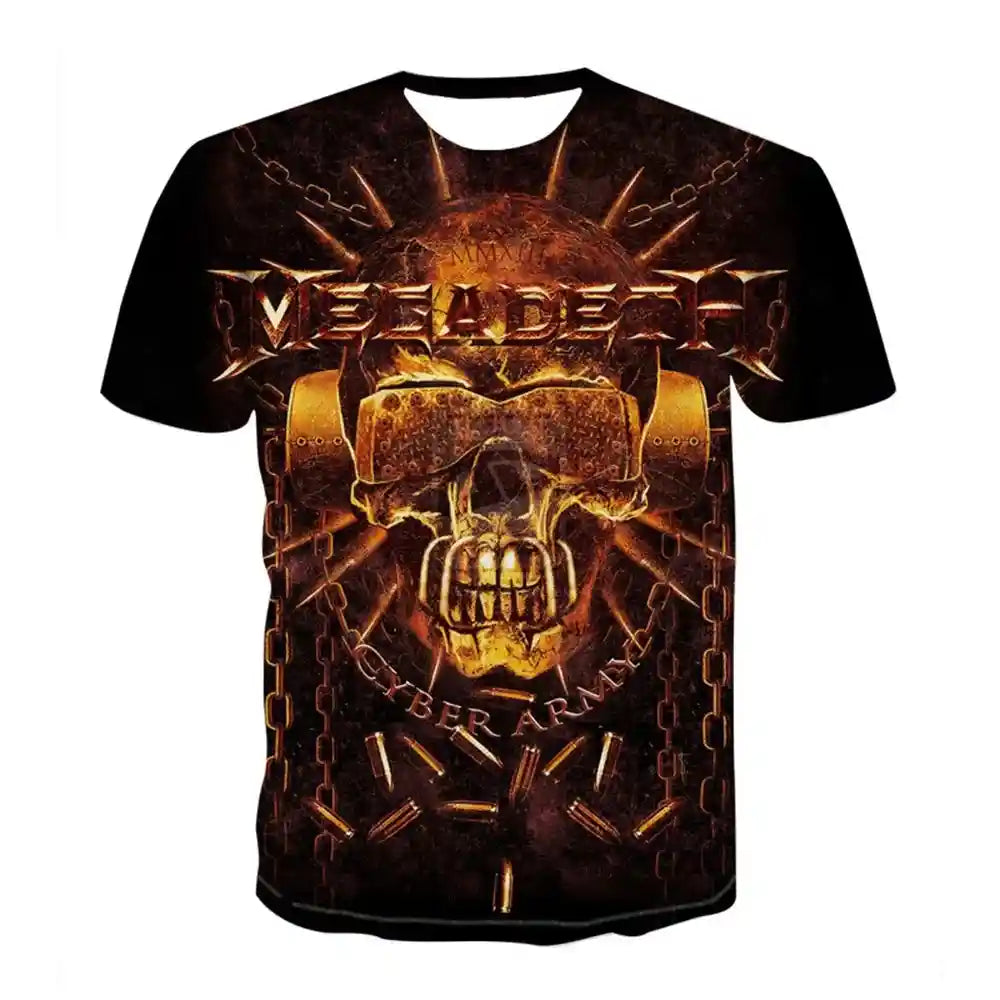Luna's Pick: Megadeth 3D Graphic Tee