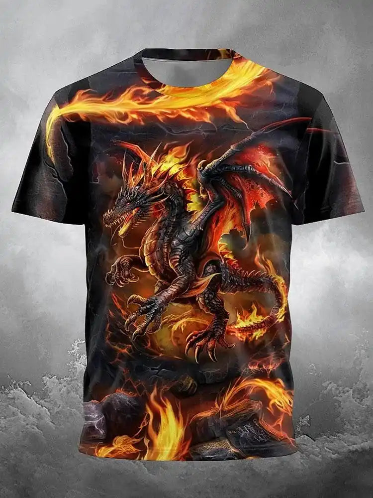 Dragonforged — Dragon 3D Scale Tee