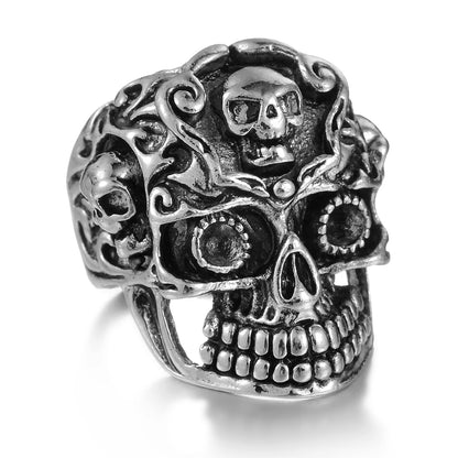 The Drawer Knows — Skull, Dragon & Snake Adjustable Rings - Pedlar's Attic