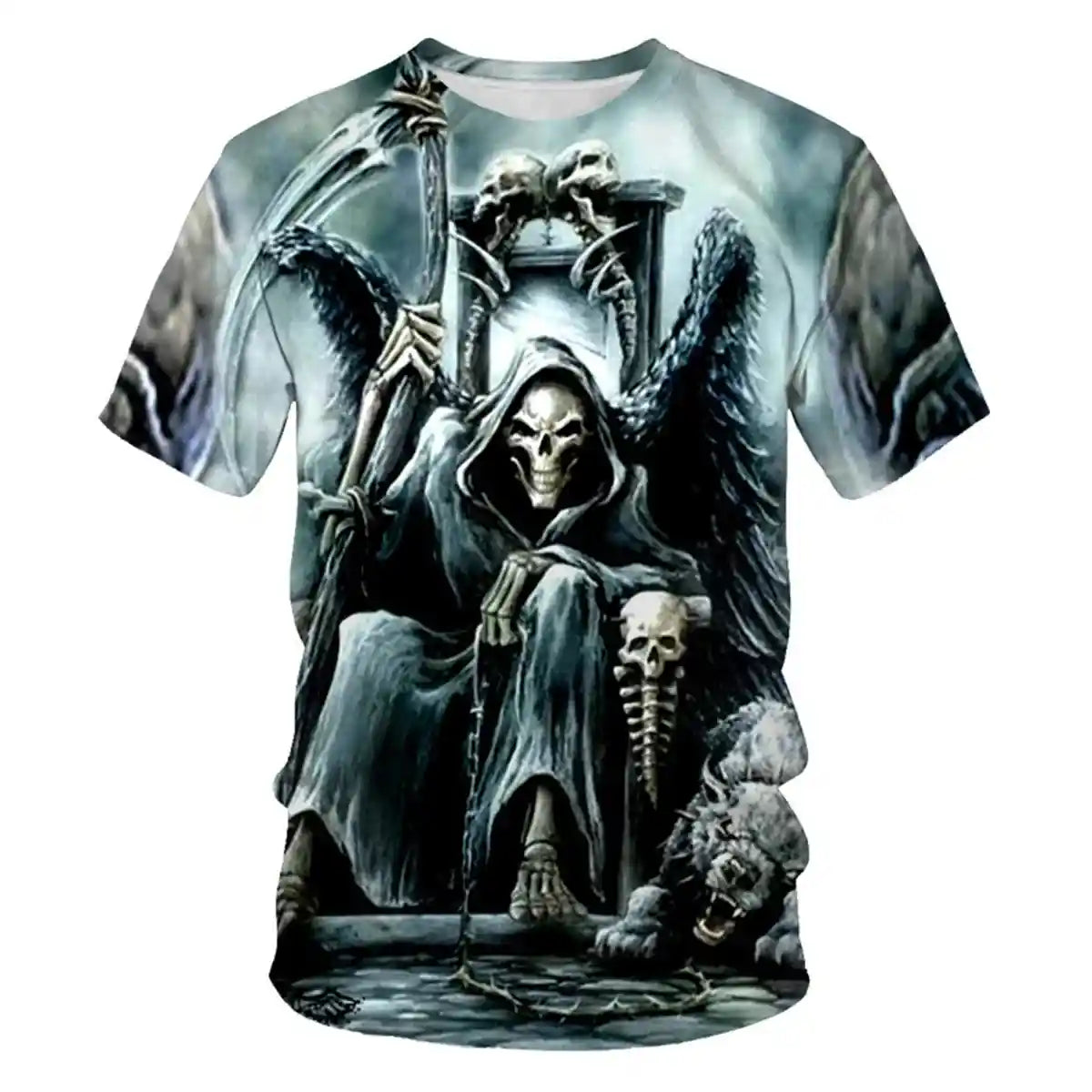 The Collector – Grim Reaper 3D Print Tee