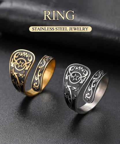 Dawapara Pentagram Ring - Pedlar's Attic