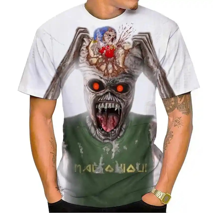 Heavy Metal Fashion Casual Men's Tee - Pedlar's Attic