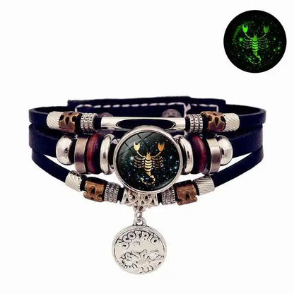 Luminous 12 Constellation Vintage Bracelet - Pedlar's Attic