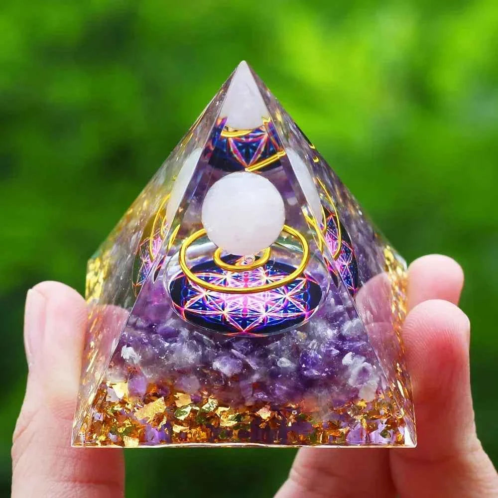Energy Pyramid Orgonite Reiki