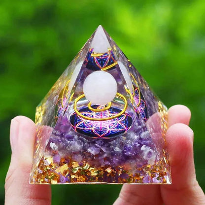 Energy Pyramid Orgonite Reiki - Pedlar's Attic