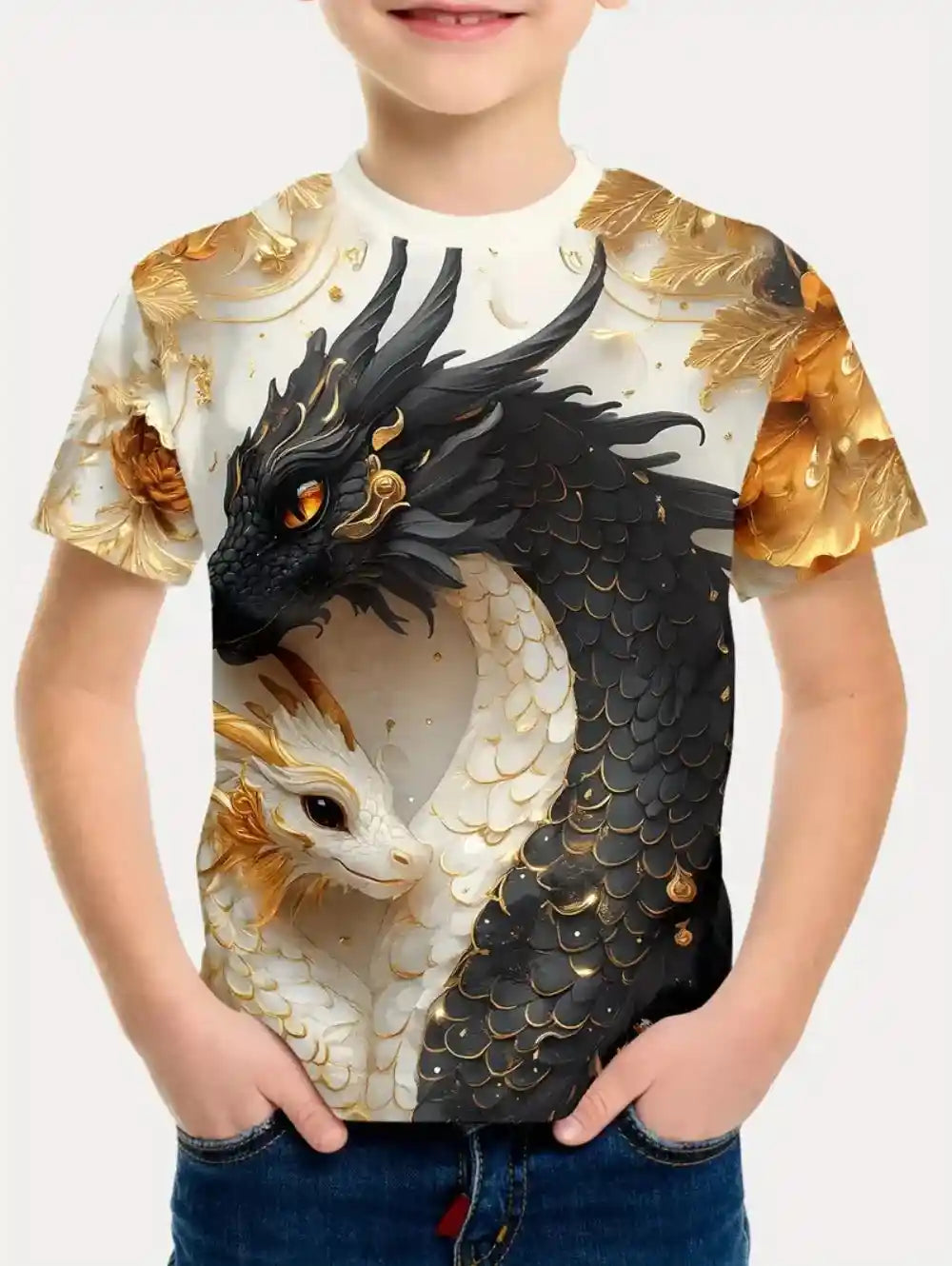 Midnight's Legacy – Kids' Dragon Spirit 3D Tee