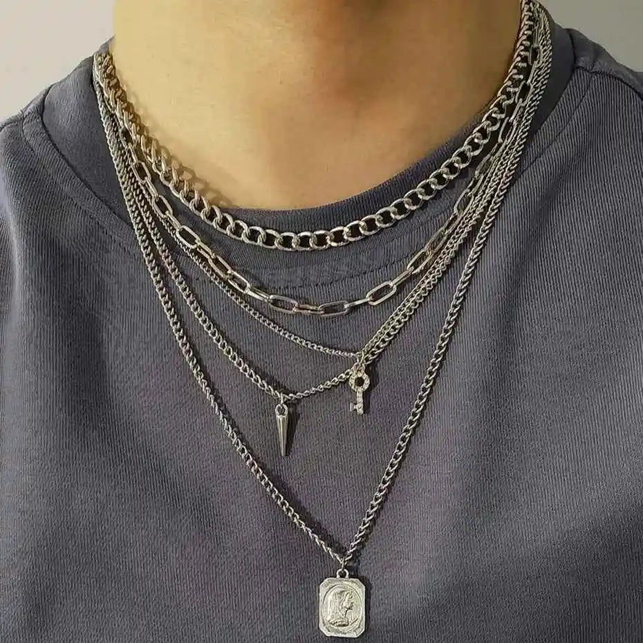 Punk Multilayer Chains - Pedlar's Attic
