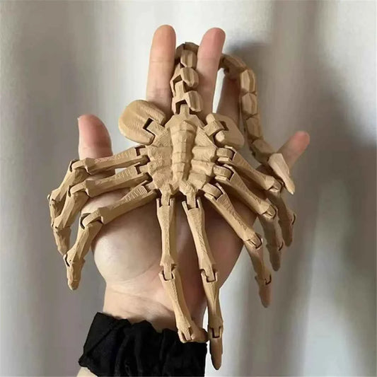3D Printed Facehugger Alien Model - Pedlar's Attic