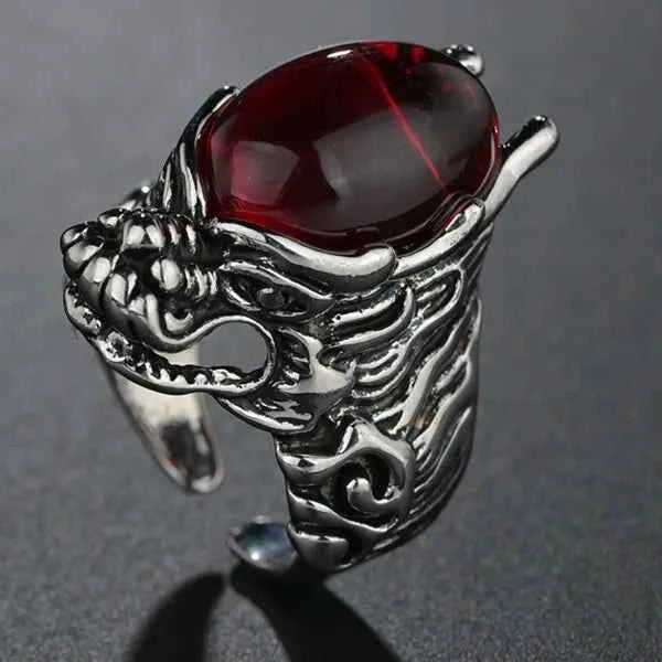 Dragon Eagle Skull Joint Knuckle Full Finger Claw Ring