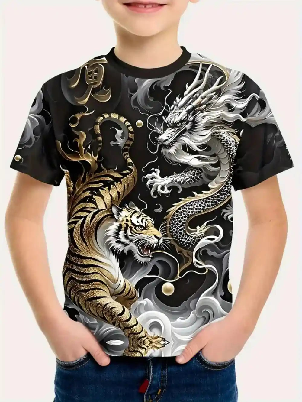 Midnight's Legacy – Kids' Dragon Spirit 3D Tee
