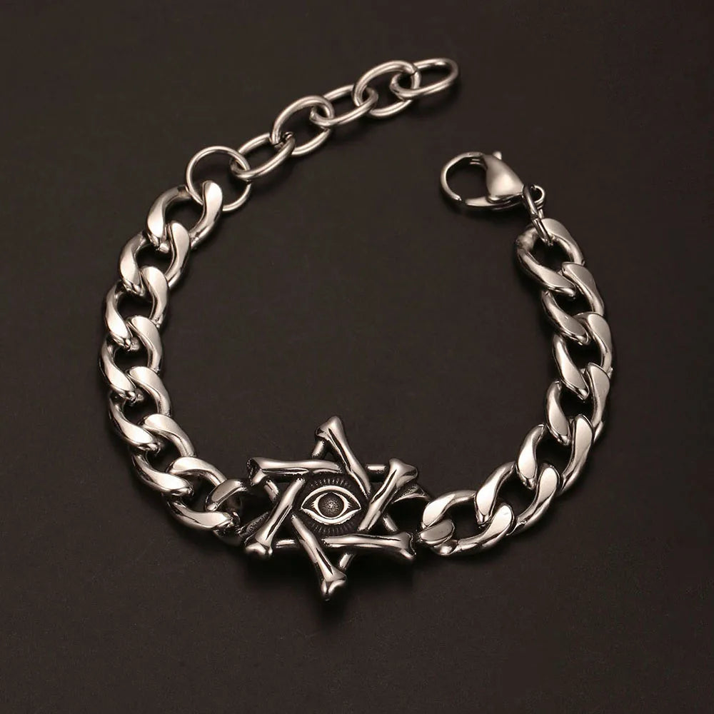 The Wolfsong Bracelet — Norse Rune Viking Bracelet