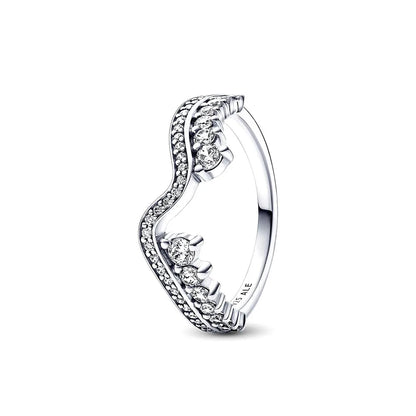 Aether-Reach Ring — 925 Sterling Silver Heart & Butterfly
